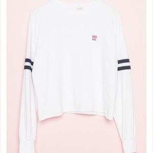 Brandy Melville Gretchen USA embroidery top